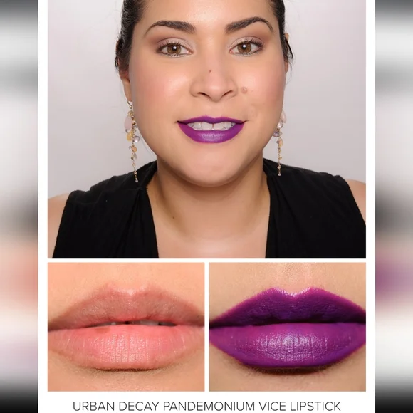 Pandemonium Mega Matte Vice Lipstick Urban Decay Full Size - Picture 3 of 10